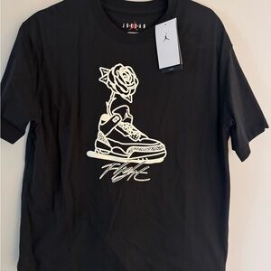 Jordan Black Loose Fit Tee